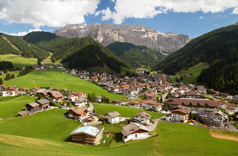 Villages surrounding Val Gardena